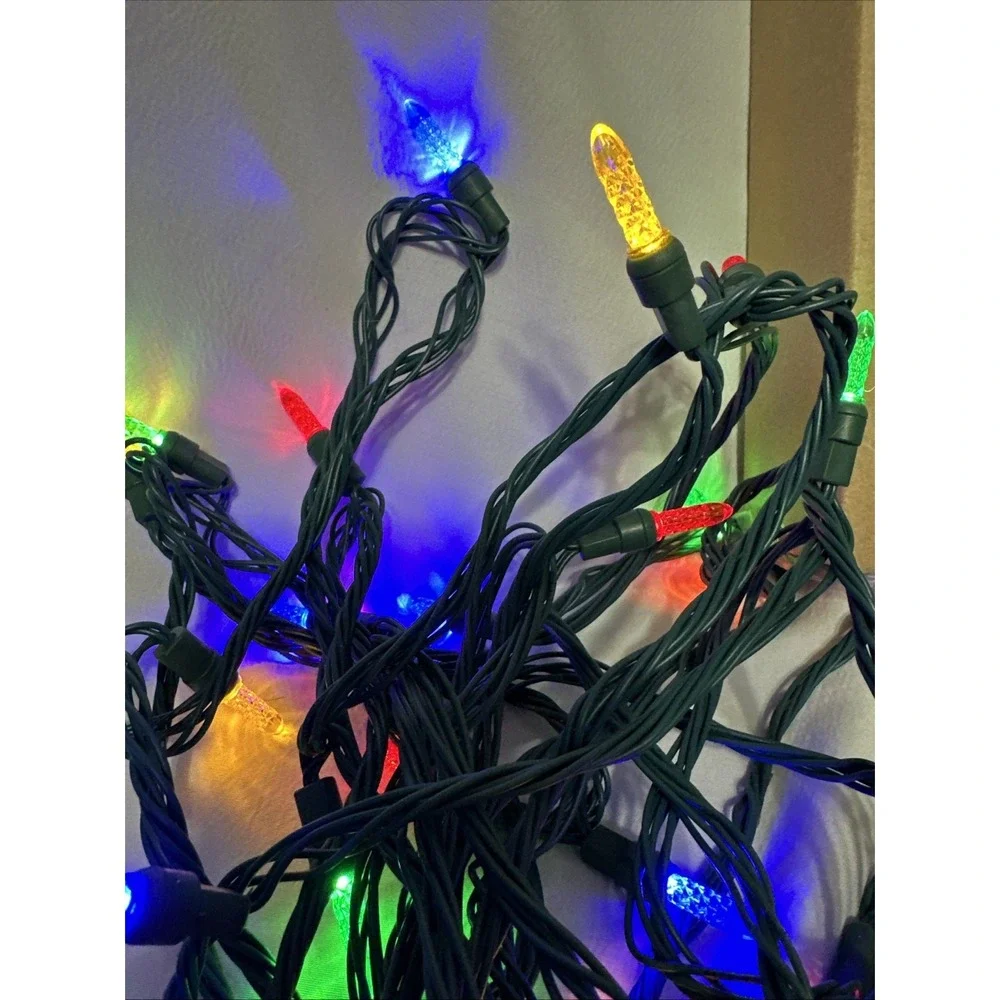 3-Pack Bethlehem Lights Mini Faceted 17FT Battery LED String Lights SEALED BOXES